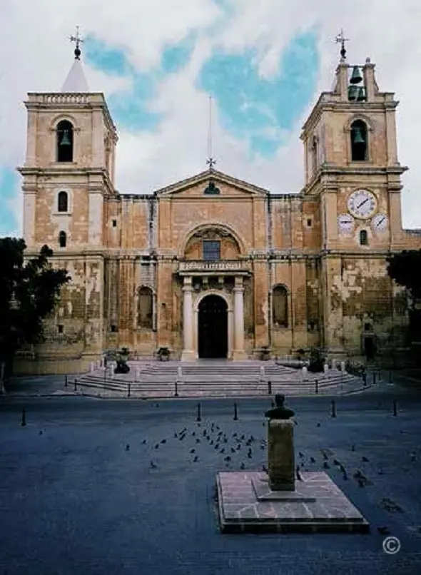 Facade of the St John’s Co-Cathedral